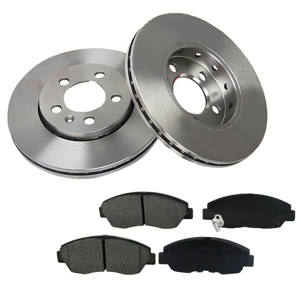 Raybestos For 2011 Toyota Camry Front Rear Brake Rotors /& Ceramic Brake Pads